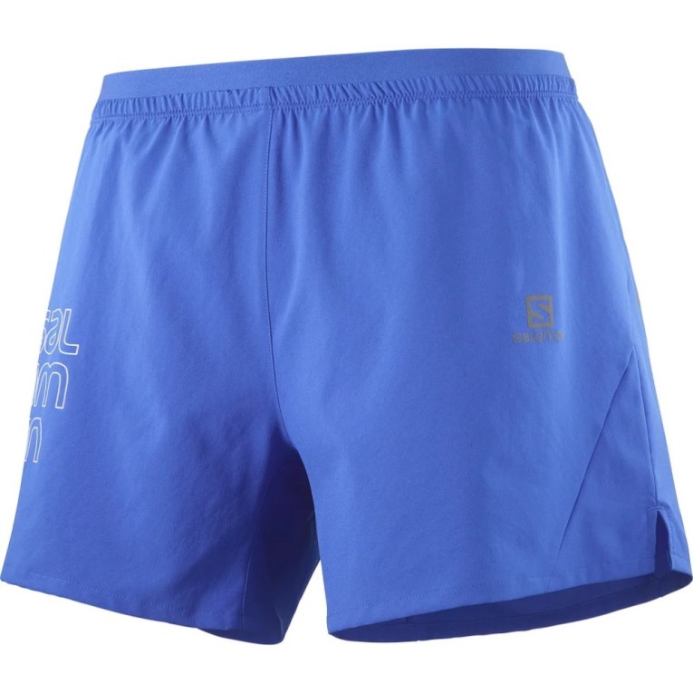 Calções Salomon Cross 5'' Masculino Azuis | PT S27310